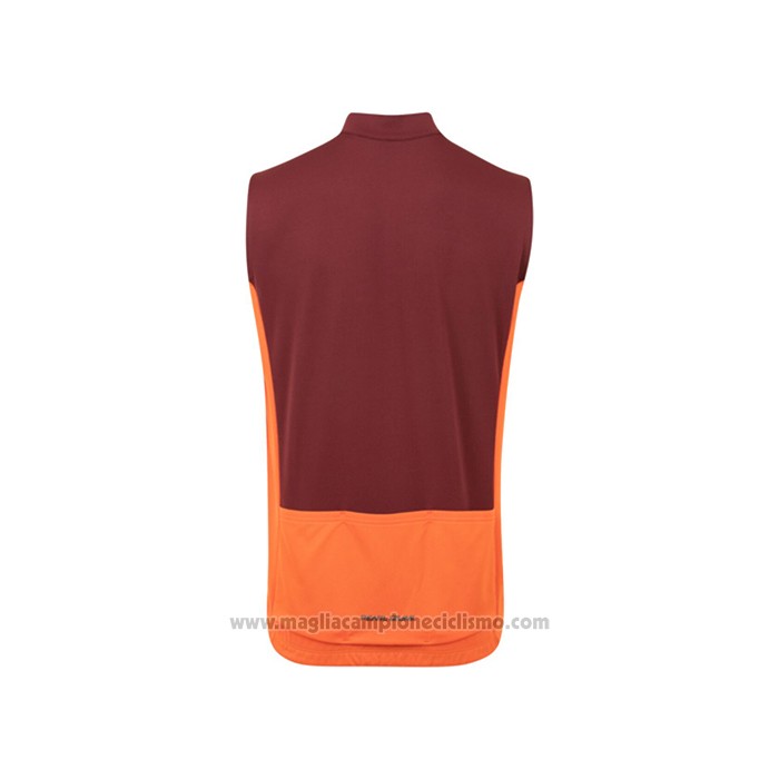 2021 Gilet Antivento Pearl Izumi Arancione Manica Corta e Salopette